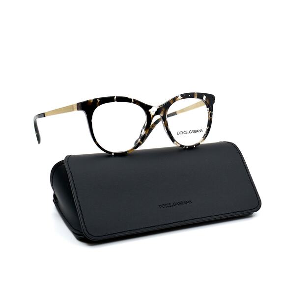 DOLCE&GABBANA DG3316 911 HAVANA CLEAR AUTHENTIC EYEGLASSES FRAME - Picture 4 of 12